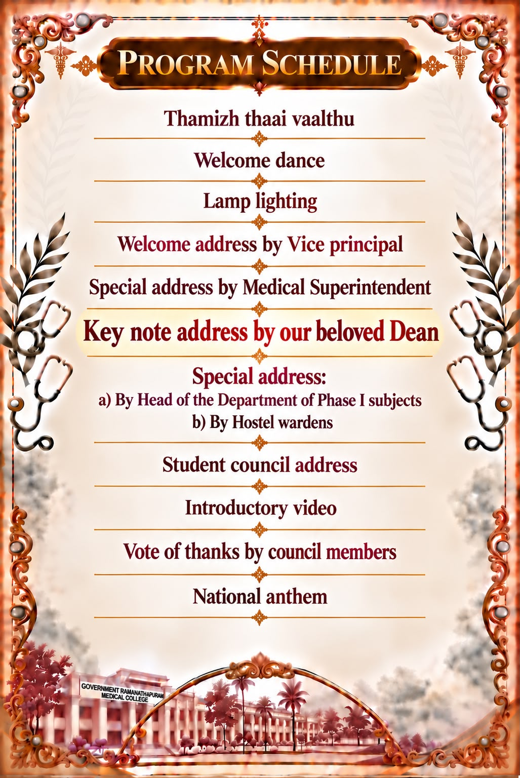 INAUGURATION CEREMONY